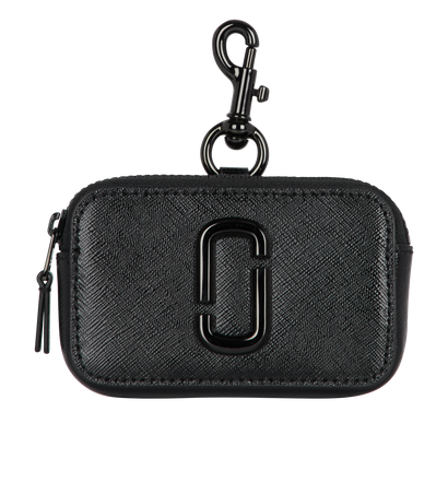 Marc Jacobs Nano Snapshot Charm, &pound;70, Accessories, Black, Leather, Front view